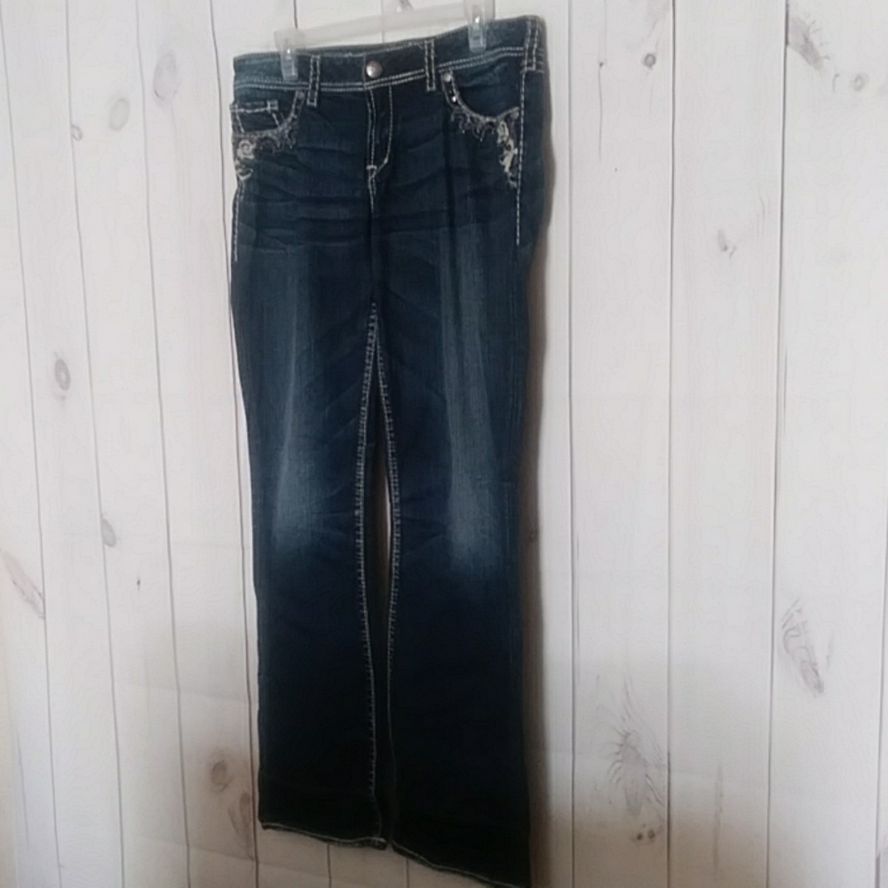 Silver Suki Flap 17 Jeans 32/33 - Picture 3 of 8